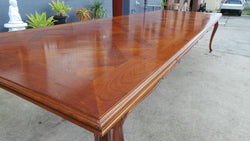 French Style Walnut Large Extension Table | Antique & Vintage | Moonee Ponds Antiques | Australia Wide Delivery