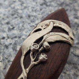 Australian Cedar and sterling silver letter opener. In good original condition, please view photos as they help form part of the description.