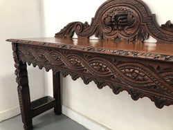Superb 19th Century Gothic Style Hall-Console Table | Antique & Vintage | Moonee Ponds Antiques | Australia Wide Delivery