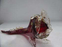 Venetian Ruby Glass Fish | Antique & Vintage | Moonee Ponds Antiques | Australia Wide Delivery