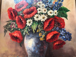 French Gilt Framed Floral Oil On Canvas | Antique & Vintage | Moonee Ponds Antiques | Australia Wide Delivery