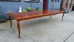 French Style Walnut Large Extension Table | Antique & Vintage | Moonee Ponds Antiques | Australia Wide Delivery