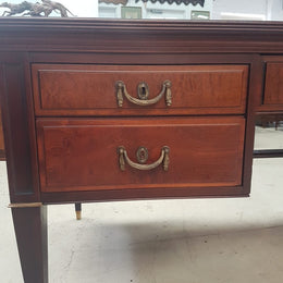 French Mahogany Partners Desk