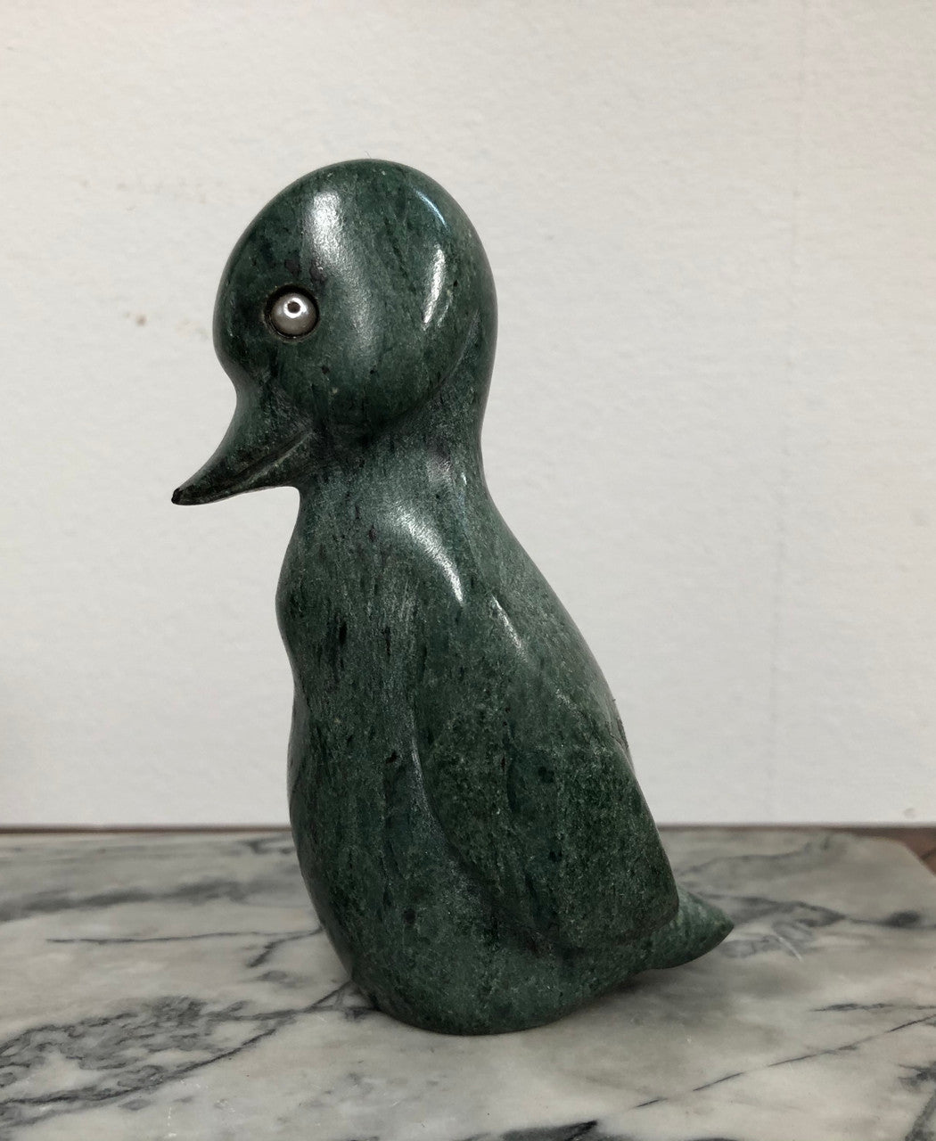 Delightful Carved Chinese Soapstone figure of a Duck | Antique & Vintage | Moonee Ponds Antiques | Australia Wide Delivery