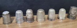 Assorted Antique Sewing Thimbles | Antique & Vintage | Moonee Ponds Antiques | Australia Wide Delivery