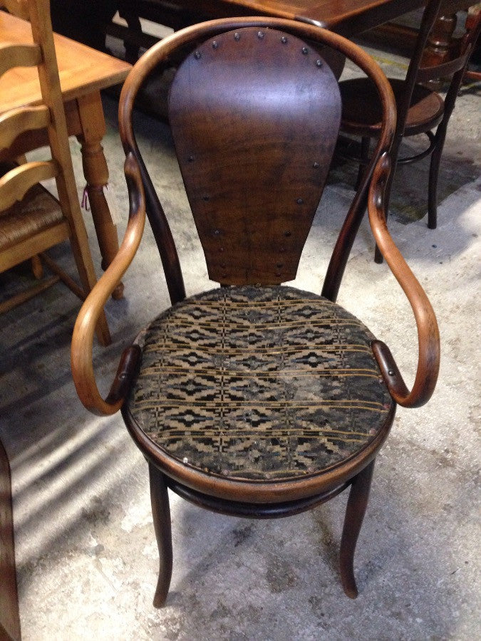 Victorian Bentwood Carver Chair