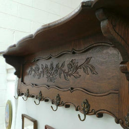Sensational French Coat Wall Rack