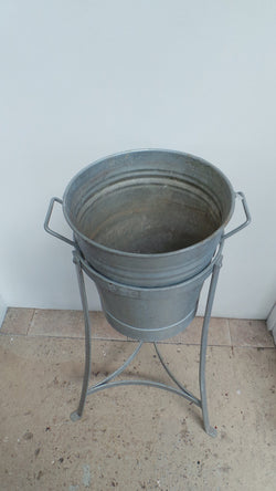 Vintage Galvanized Wine Bottle Holder | Antique & Vintage | Moonee Ponds Antiques | Australia Wide Delivery