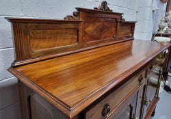 Fabulous Antique Two Door Blackwood & Fiddleback Sideboard | Antique & Vintage | Moonee Ponds Antiques | Australia Wide Delivery