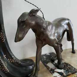 Signed Art Deco Figural Group