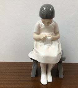 Bing & Grundahl Girl Statue | Antique & Vintage | Moonee Ponds Antiques | Australia Wide Delivery