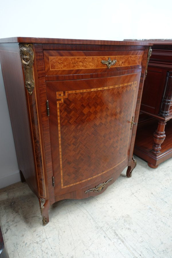 French Antique Transitional Cabinet