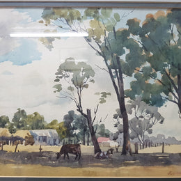 Australian Watercolour by James George Croft