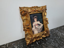 Two Italian Framed Prints In Decorative Gilt Frames | Antique & Vintage | Moonee Ponds Antiques | Australia Wide Delivery