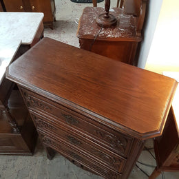 French Three Drawer Chest