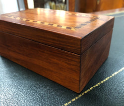Inlaid Wooden Trinket Box | Antique & Vintage | Moonee Ponds Antiques | Australia Wide Delivery
