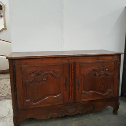 French Oak Two Door Sideboard