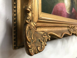 Vintage French-Belgium Signed Oil On Canvas "Floral Study" | Antique & Vintage | Moonee Ponds Antiques | Australia Wide Delivery