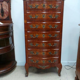 Antique French Marquetry Semainier