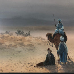 Egyptian Scene Watercolour