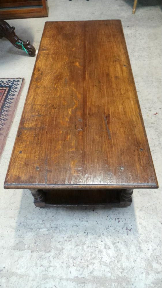 Practical French Oak Coffee Table | Antique & Vintage | Moonee Ponds Antiques | Australia Wide Delivery