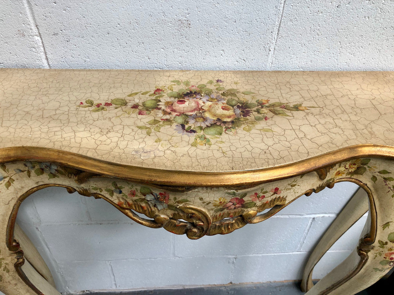 French Antique Painted Console Table | Antique & Vintage | Moonee Ponds Antiques | Australia Wide Delivery