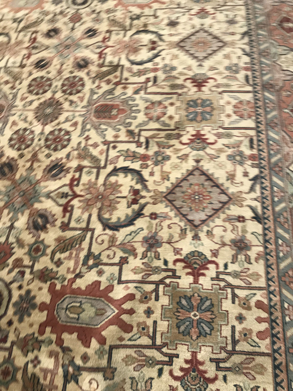 Sensational Large Persian Wool Rug | Antique & Vintage | Moonee Ponds Antiques | Australia Wide Delivery