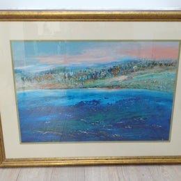 A Large Stanley Churchus Oil Painting