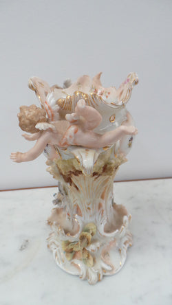 Stunning Sitzendorf Cherub Vase | Antique & Vintage | Moonee Ponds Antiques | Australia Wide Delivery