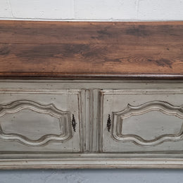 French Late 18th Century Painted Two Door Sideboard