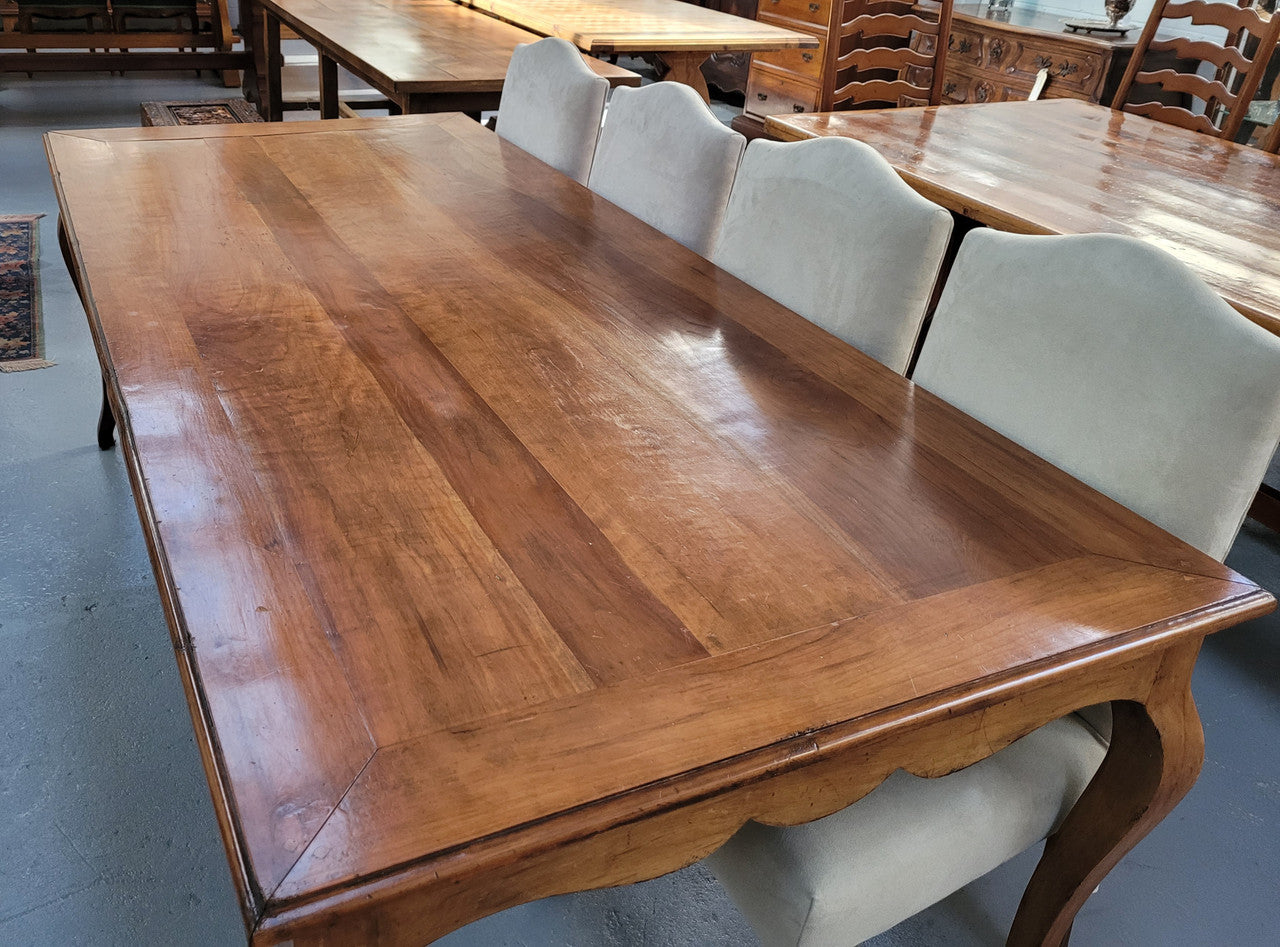 Beautiful Cherry Wood Dining Table | Antique & Vintage | Moonee Ponds Antiques | Australia Wide Delivery