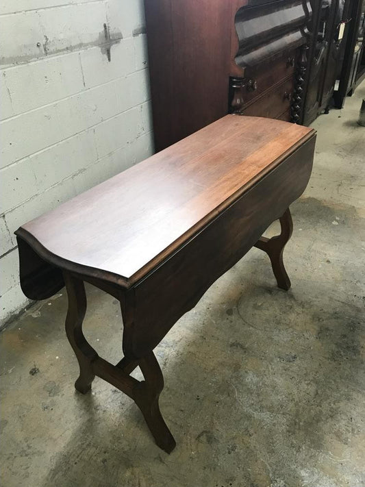 Mahogany Drop Leaf Side Table