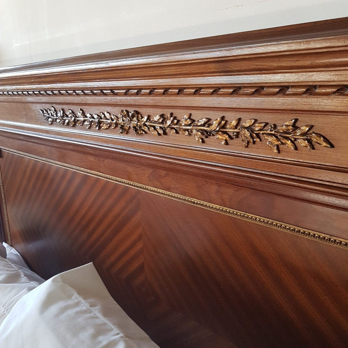 French Louis XVI Queen Bed | Antique & Vintage | Moonee Ponds Antiques | Australia Wide Delivery