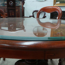 Victorian Cedar Table and Chairs