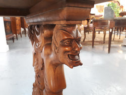Gothic Style Walnut Coffee Table | Antique & Vintage | Moonee Ponds Antiques | Australia Wide Delivery