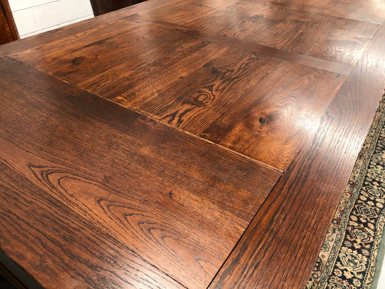 Amazing Antique French 19th Century Oak Parquetry Top Extension Table | Antique & Vintage | Moonee Ponds Antiques | Australia Wide Delivery