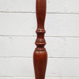 Antique Oak Standard Lamp