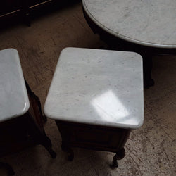 Pair of French Walnut Bedside Cabinets-3 | Antique & Vintage | Moonee Ponds Antiques | Australia Wide Delivery