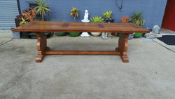 Large French Monastery Dining Table With A Stretcher Base | Antique & Vintage | Moonee Ponds Antiques | Australia Wide Delivery