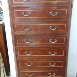 French Mahogany Semainier-2