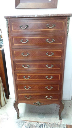 French Mahogany Semainier-2 | Antique & Vintage | Moonee Ponds Antiques | Australia Wide Delivery