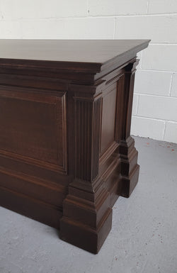 Impressive Silky Oak Antique Style Shop Counter | Antique & Vintage | Moonee Ponds Antiques | Australia Wide Delivery