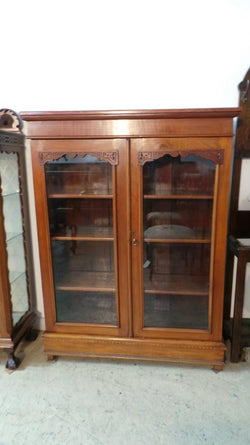 French Mahogany Bookcase-1 | Antique & Vintage | Moonee Ponds Antiques | Australia Wide Delivery