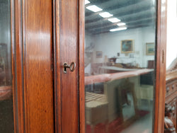 Walnut Edwardian Bookcase With Pull Out Secretaire | Antique & Vintage | Moonee Ponds Antiques | Australia Wide Delivery