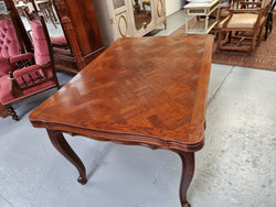 Beautiful French Oak Louis XV Style Extension Table | Antique & Vintage | Moonee Ponds Antiques | Australia Wide Delivery