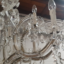 Fine French Parisian Crystal Chandelier