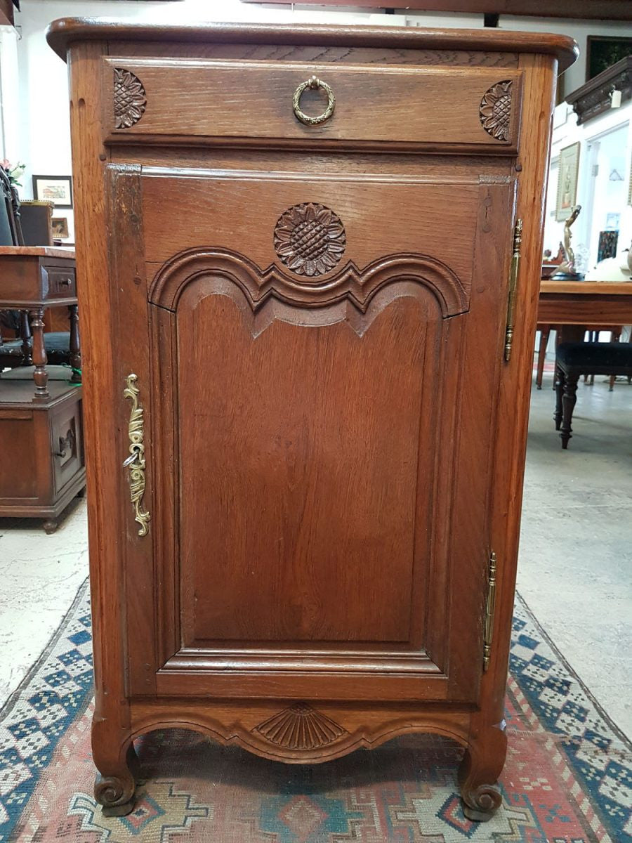 Antique French Oak Cabinet