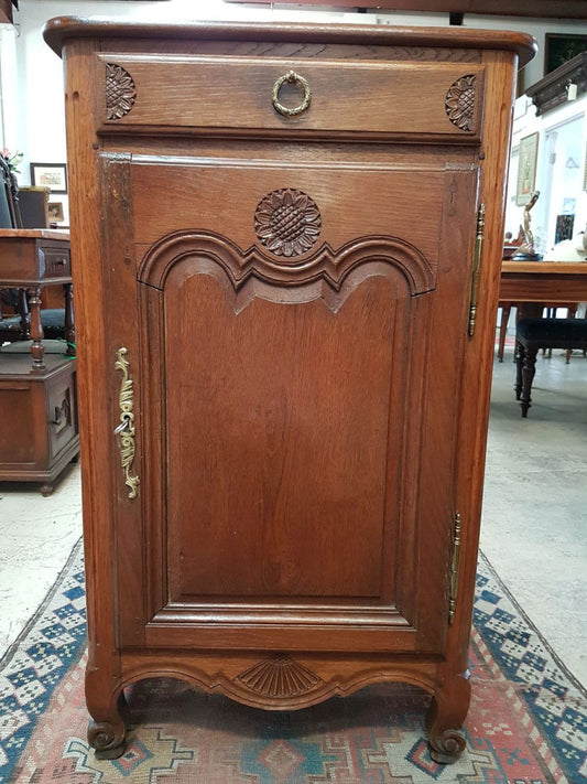 Antique French Oak Cabinet
