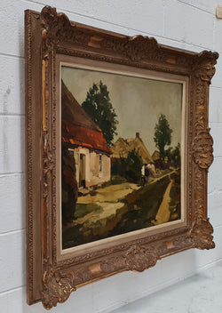 Beautifully Framed French Oil on Canvas | Antique & Vintage | Moonee Ponds Antiques | Australia Wide Delivery