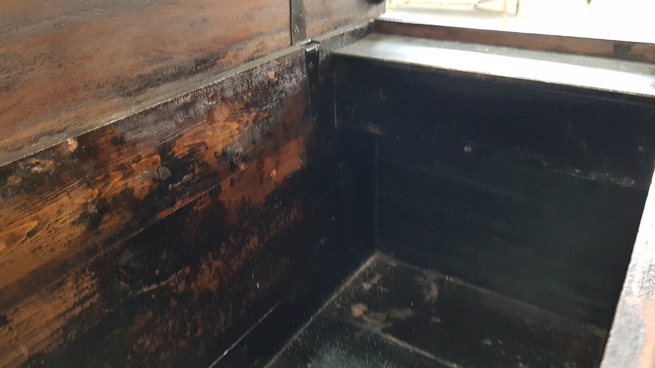 Antique Mahogany Heavily Carved Coffer Chest Blanket Box | Antique & Vintage | Moonee Ponds Antiques | Australia Wide Delivery